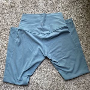 Light blue/grey 7/8 lululemon align leggings